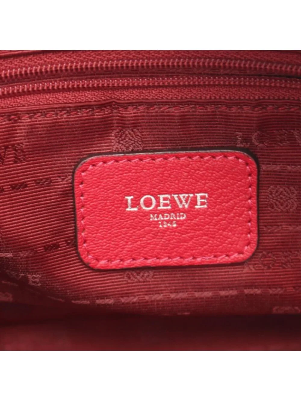 Loewe Handbag Amazona 28 Vivid Pink Leather